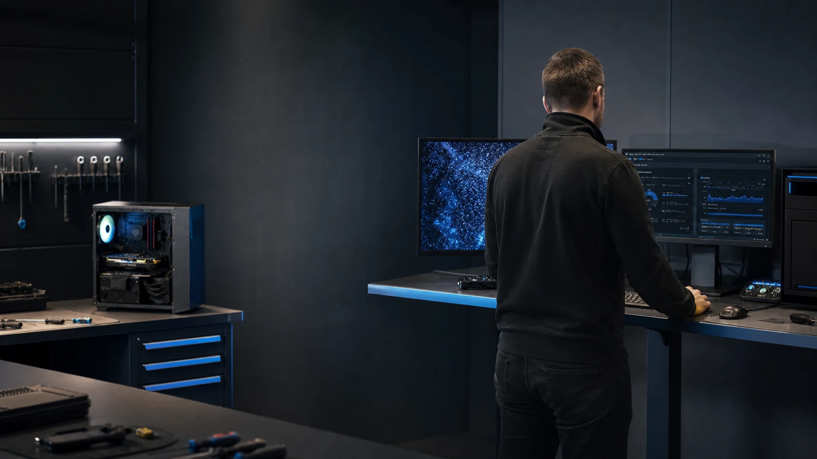 BHAZARD IT Techniker bei der systematischen Windows- und Hardwarediagnose
